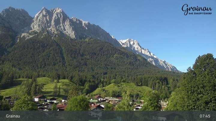 Archiv Foto Webcam Panoramakamera Grainau