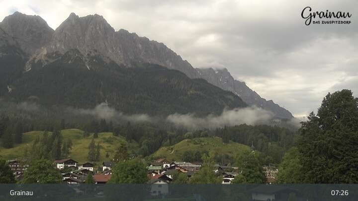 Archiv Foto Webcam Panoramakamera Grainau