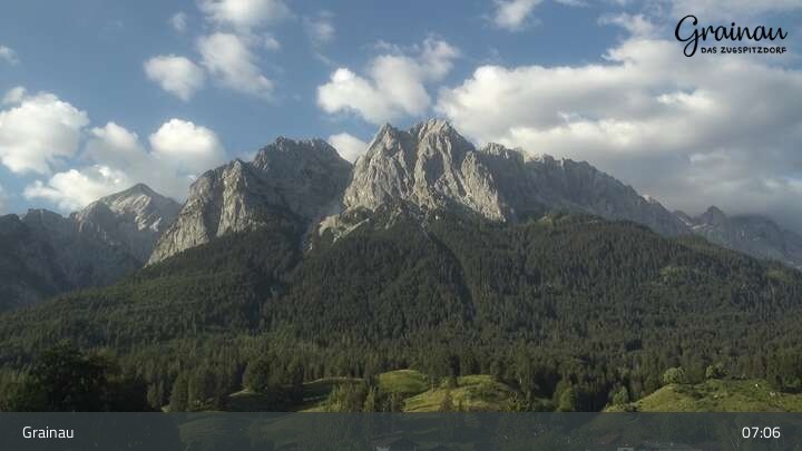 Archiv Foto Webcam Panoramakamera Grainau