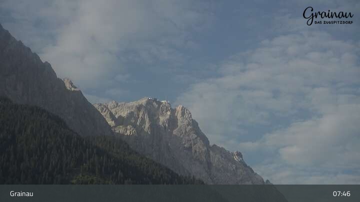 Archived image Webcam Grainau: panoramic view