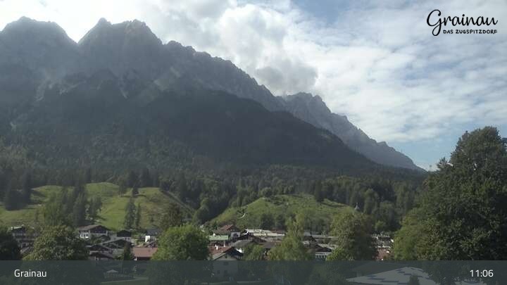 Archiv Foto Webcam Panoramakamera Grainau