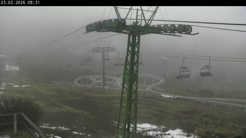 Archiv Foto Webcam Bocksberg - Bergstation der Kabinenbahn