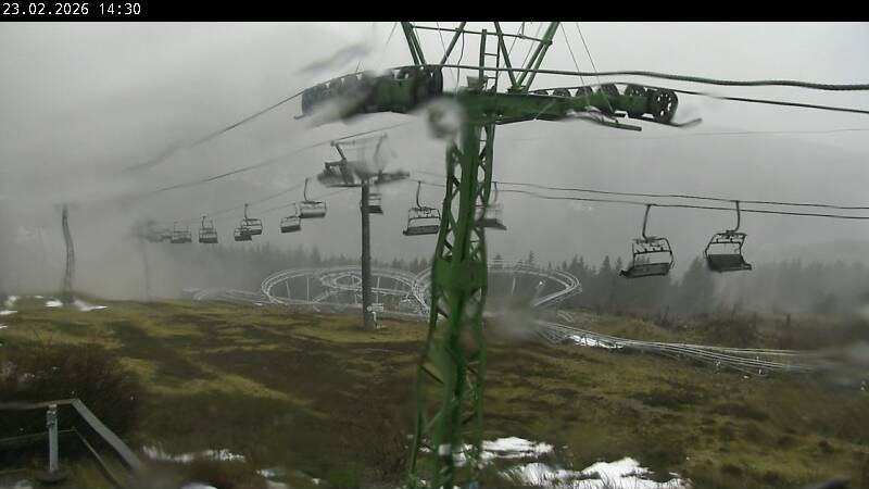 Archiv Foto Webcam Bocksberg - Bergstation der Kabinenbahn