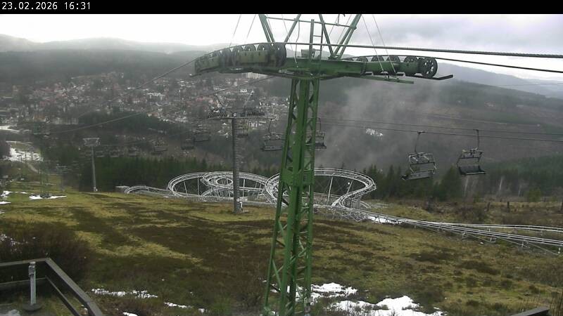 Archiv Foto Webcam Bocksberg - Bergstation der Kabinenbahn