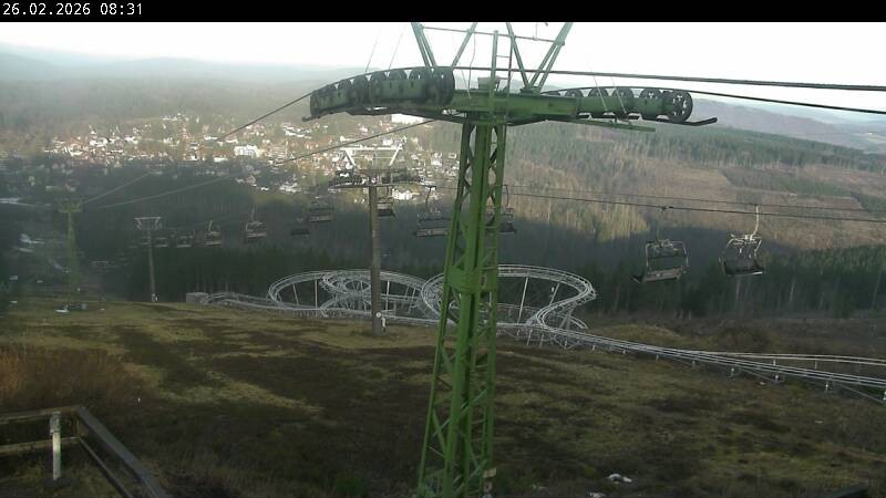 Archived image Webcam Bocksberg top station