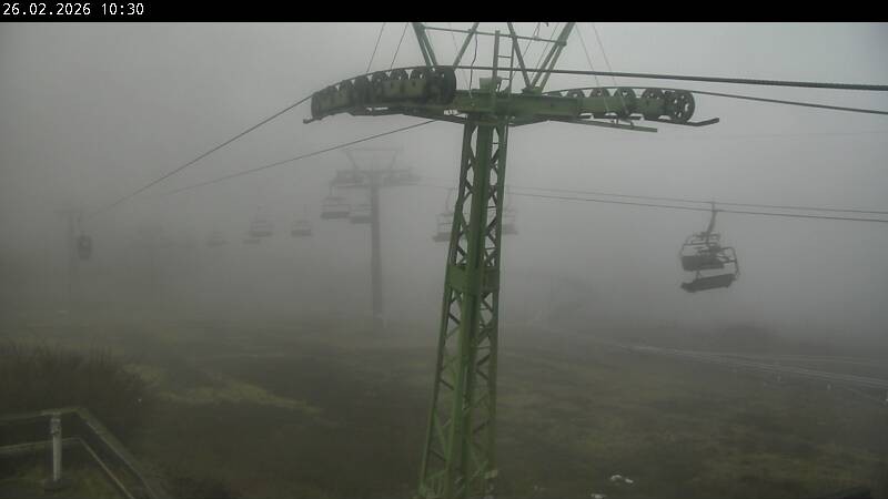 Archived image Webcam Bocksberg top station