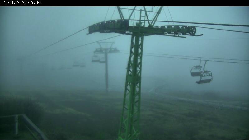 Archiv Foto Webcam Bocksberg - Bergstation der Kabinenbahn