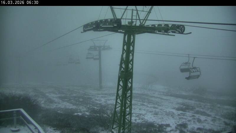 Archiv Foto Webcam Bocksberg - Bergstation der Kabinenbahn