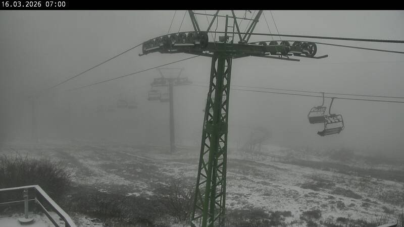 Archiv Foto Webcam Bocksberg - Bergstation der Kabinenbahn