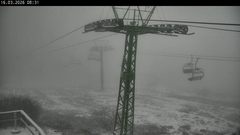 Archiv Foto Webcam Bocksberg - Bergstation der Kabinenbahn