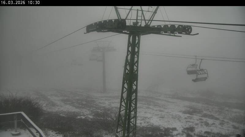 Archiv Foto Webcam Bocksberg - Bergstation der Kabinenbahn