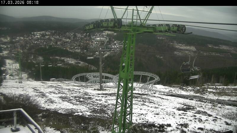 Archiv Foto Webcam Bocksberg - Bergstation der Kabinenbahn