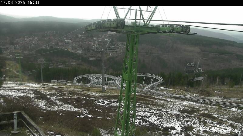 Archived image Webcam Bocksberg top station