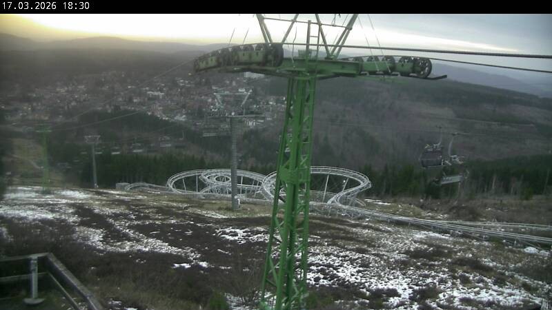 Archived image Webcam Bocksberg top station