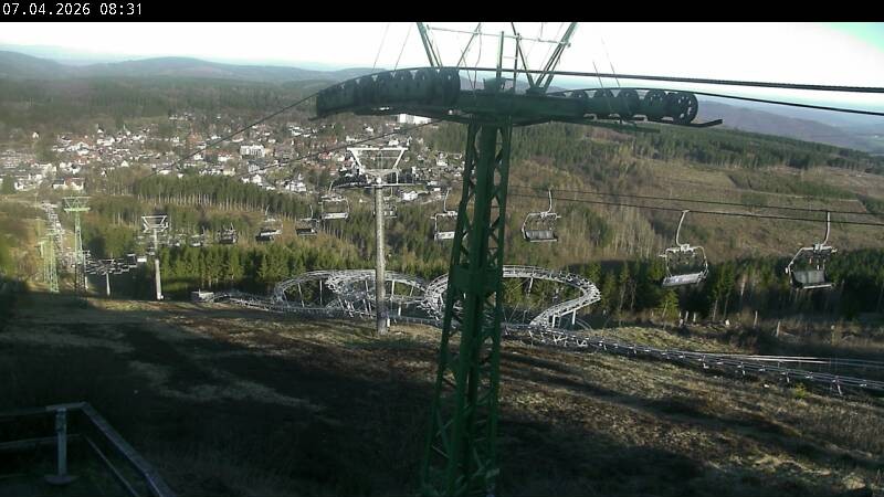 Archiv Foto Webcam Bocksberg - Bergstation der Kabinenbahn
