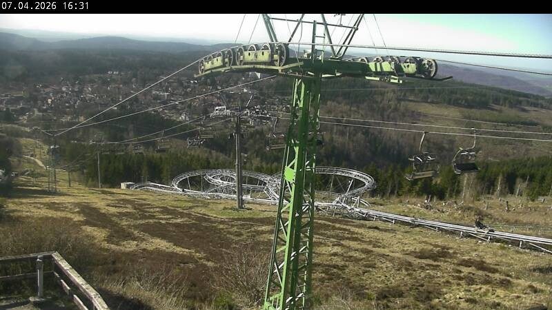Archiv Foto Webcam Bocksberg - Bergstation der Kabinenbahn