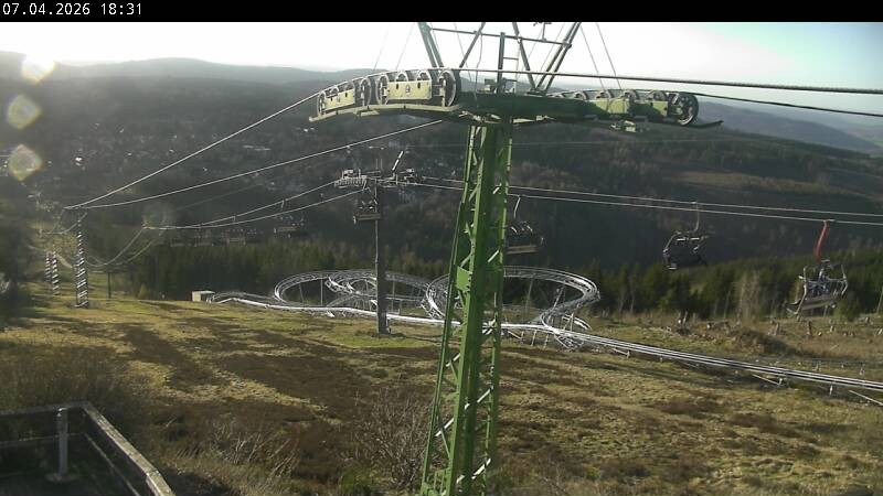 Archived image Webcam Bocksberg top station