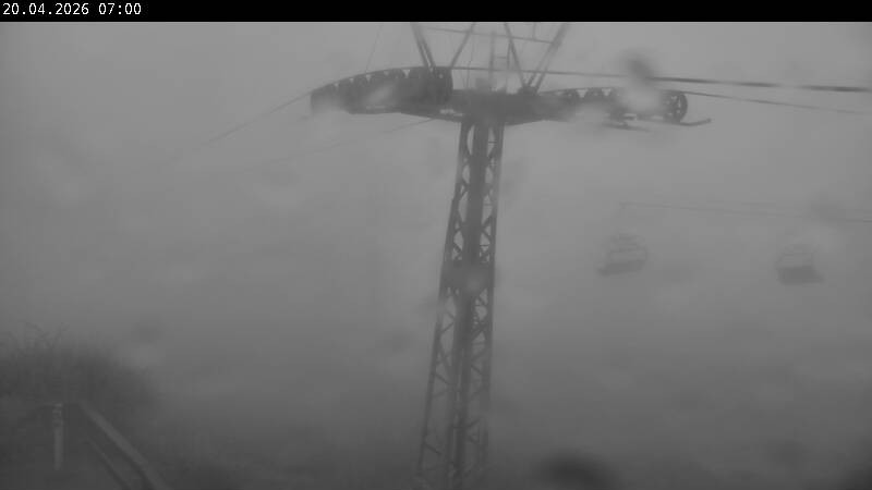 Archiv Foto Webcam Bocksberg - Bergstation der Kabinenbahn