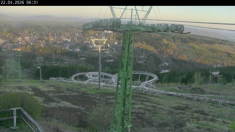 Archived image Webcam Bocksberg top station