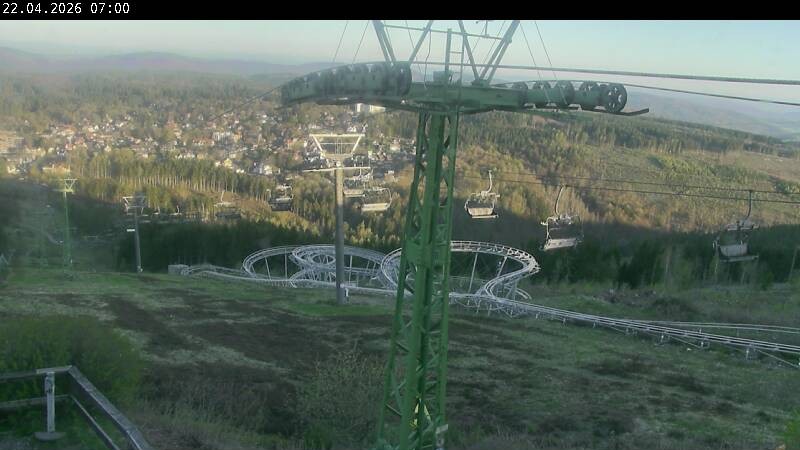 Archived image Webcam Bocksberg top station