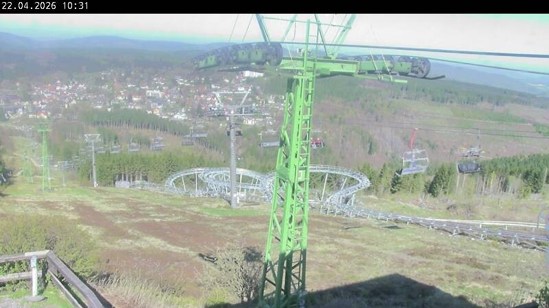 Archived image Webcam Bocksberg top station