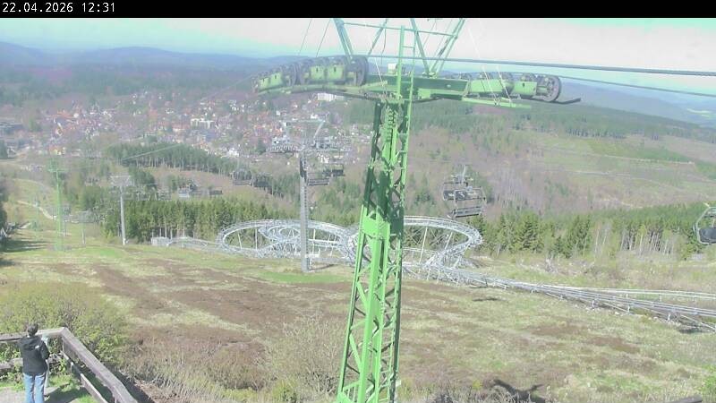 Archived image Webcam Bocksberg top station