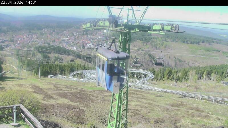Archived image Webcam Bocksberg top station