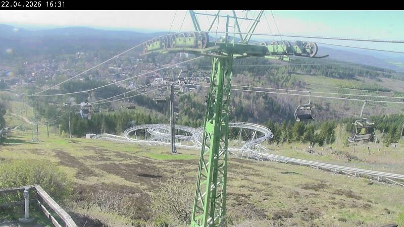 Archived image Webcam Bocksberg top station