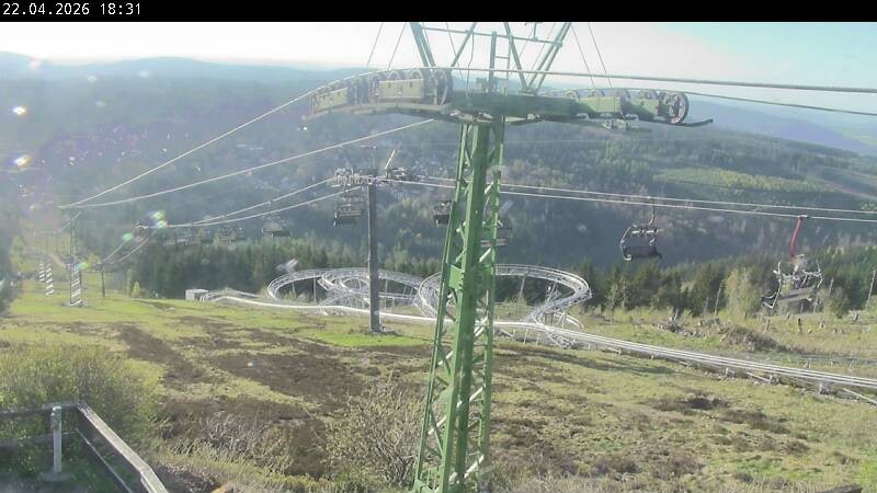 Archived image Webcam Bocksberg top station