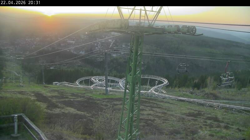 Archived image Webcam Bocksberg top station