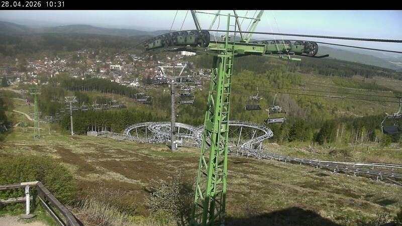 Archiv Foto Webcam Bocksberg - Bergstation der Kabinenbahn