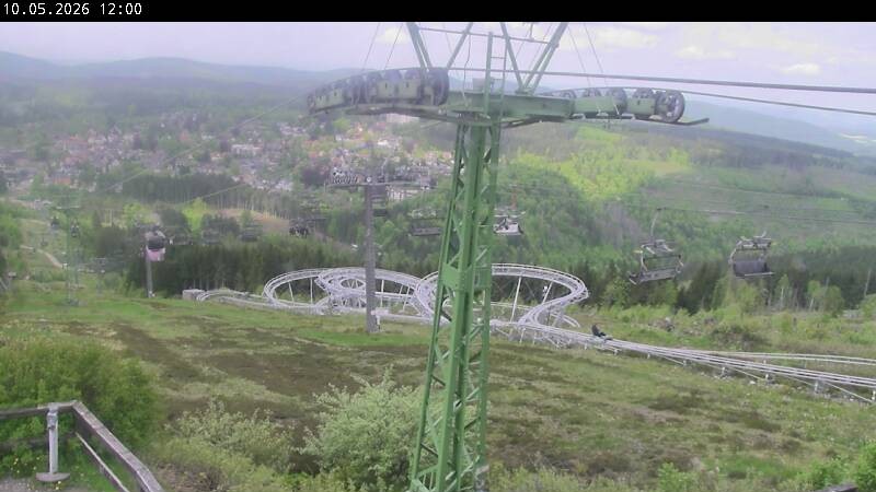 Archiv Foto Webcam Bocksberg - Bergstation der Kabinenbahn