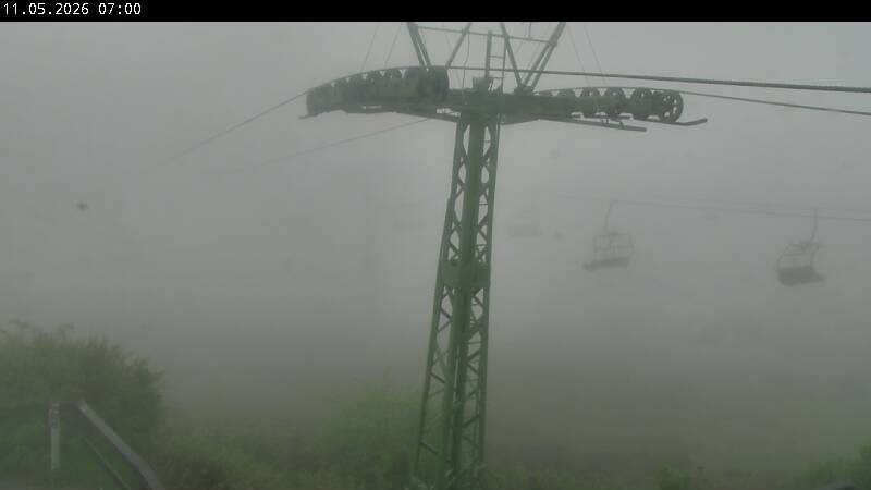 Archiv Foto Webcam Bocksberg - Bergstation der Kabinenbahn