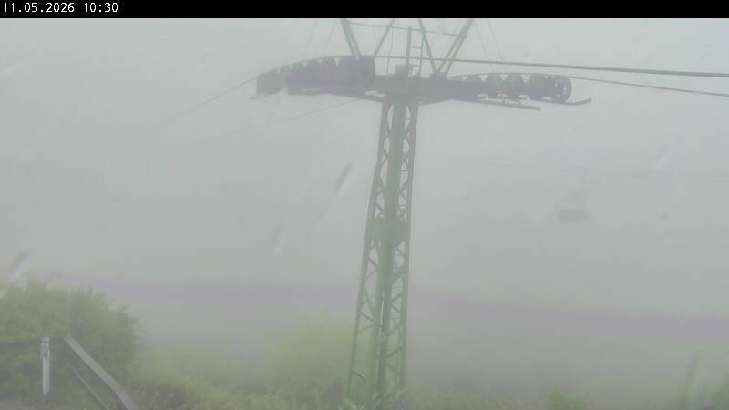 Archiv Foto Webcam Bocksberg - Bergstation der Kabinenbahn