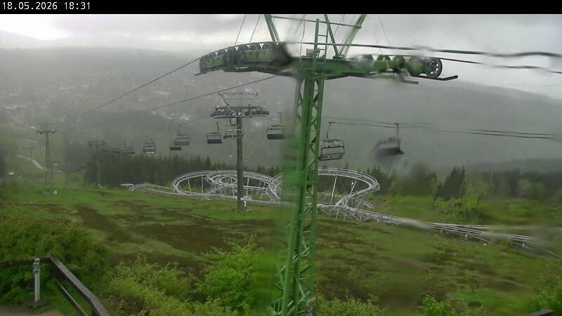 Archiv Foto Webcam Bocksberg - Bergstation der Kabinenbahn