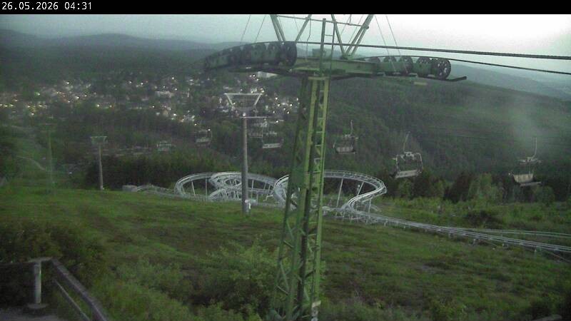 Archiv Foto Webcam Bocksberg - Bergstation der Kabinenbahn