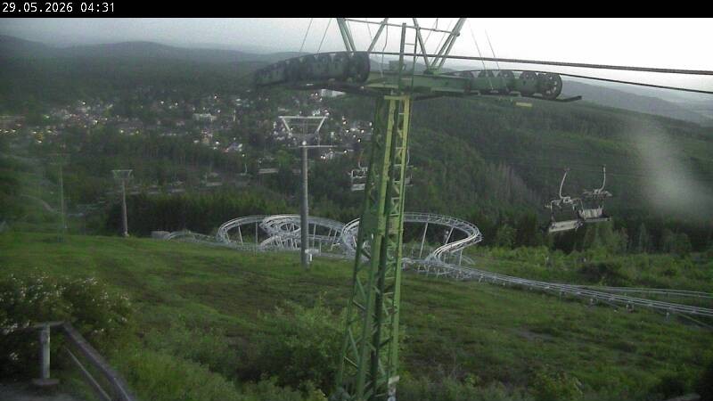 Archiv Foto Webcam Bocksberg - Bergstation der Kabinenbahn