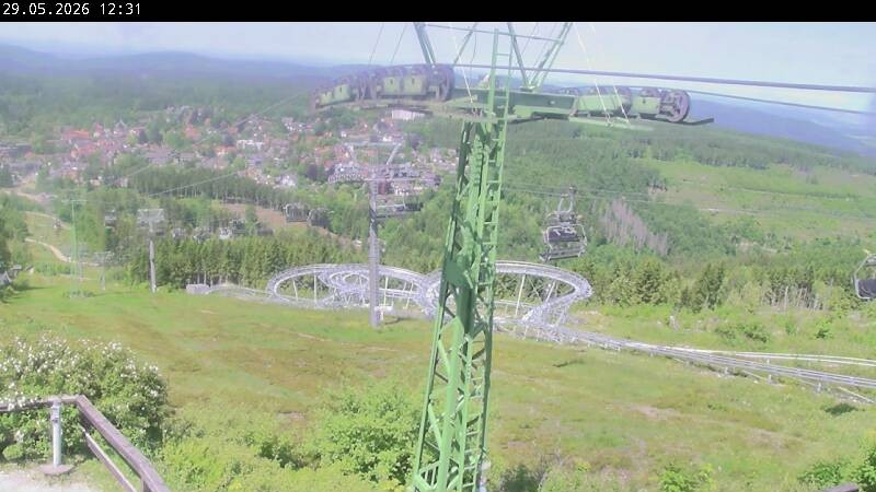 Archiv Foto Webcam Bocksberg - Bergstation der Kabinenbahn