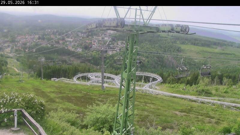 Archiv Foto Webcam Bocksberg - Bergstation der Kabinenbahn