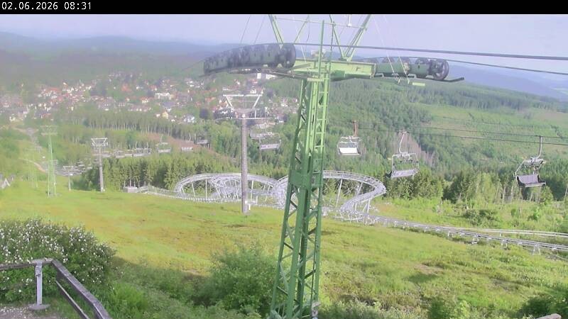 Archiv Foto Webcam Bocksberg - Bergstation der Kabinenbahn