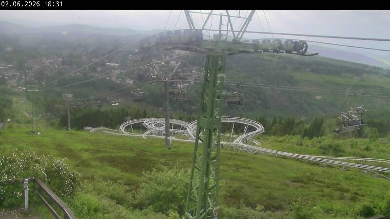 Archiv Foto Webcam Bocksberg - Bergstation der Kabinenbahn