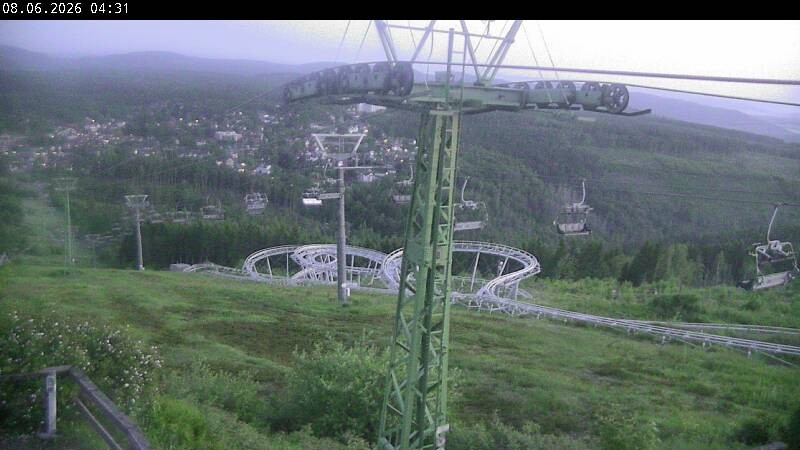 Archiv Foto Webcam Bocksberg - Bergstation der Kabinenbahn