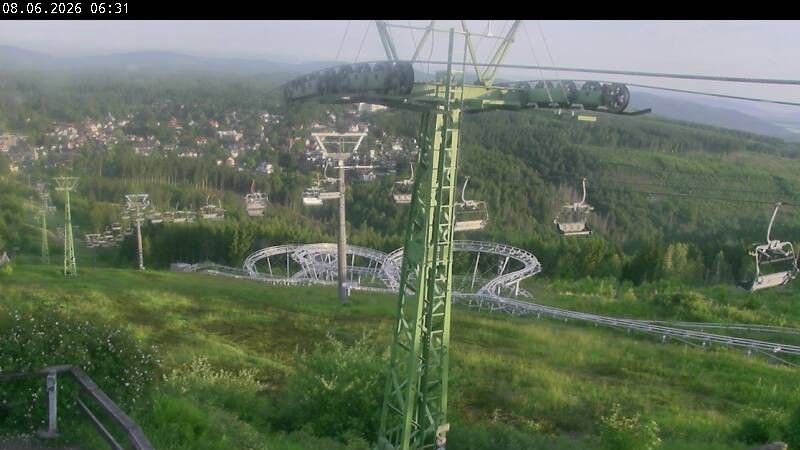 Archiv Foto Webcam Bocksberg - Bergstation der Kabinenbahn