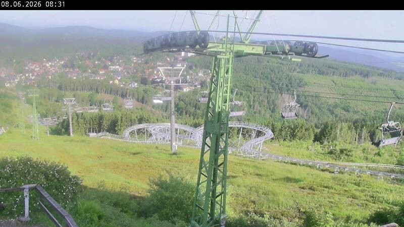 Archiv Foto Webcam Bocksberg - Bergstation der Kabinenbahn