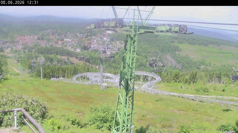 Archiv Foto Webcam Bocksberg - Bergstation der Kabinenbahn
