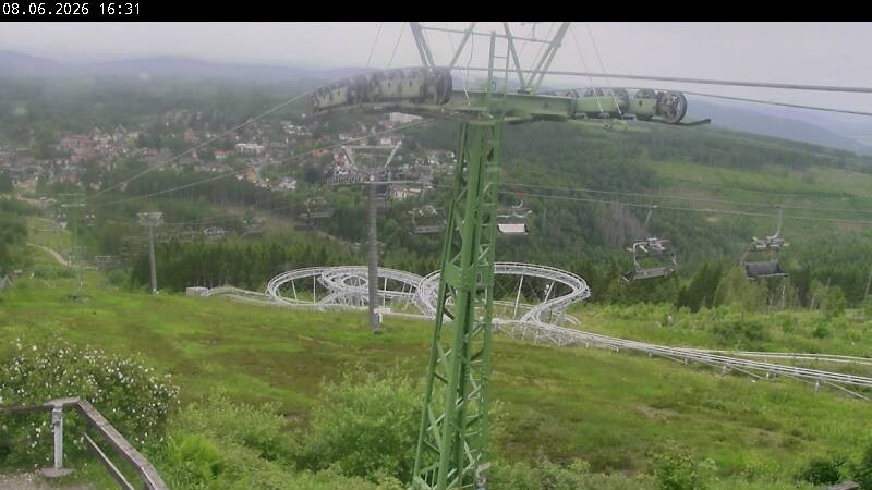 Archiv Foto Webcam Bocksberg - Bergstation der Kabinenbahn