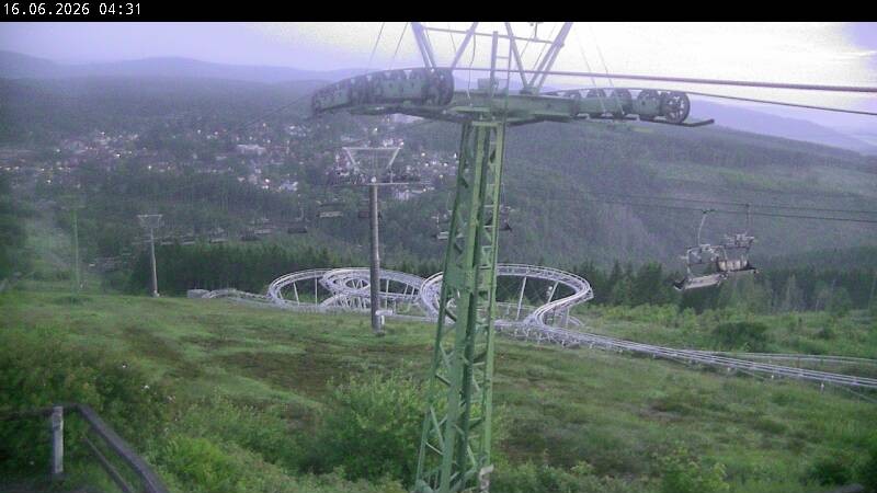 Archiv Foto Webcam Bocksberg - Bergstation der Kabinenbahn
