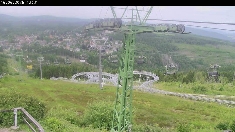 Archiv Foto Webcam Bocksberg - Bergstation der Kabinenbahn