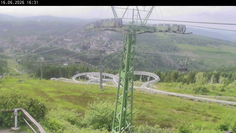 Archiv Foto Webcam Bocksberg - Bergstation der Kabinenbahn