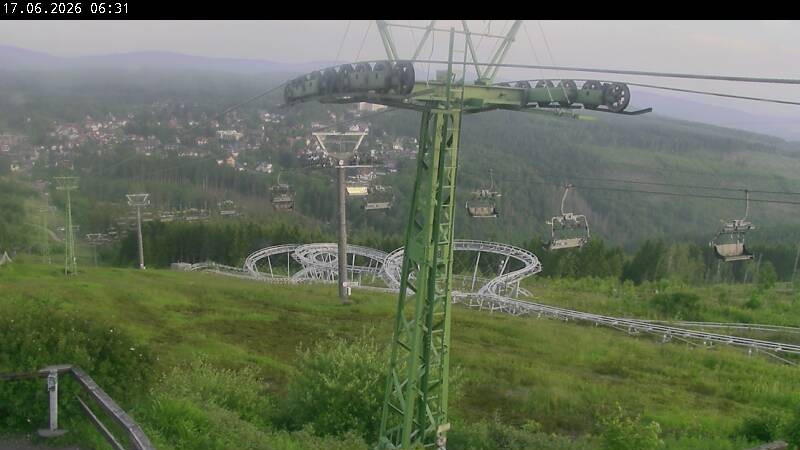 Archiv Foto Webcam Bocksberg - Bergstation der Kabinenbahn
